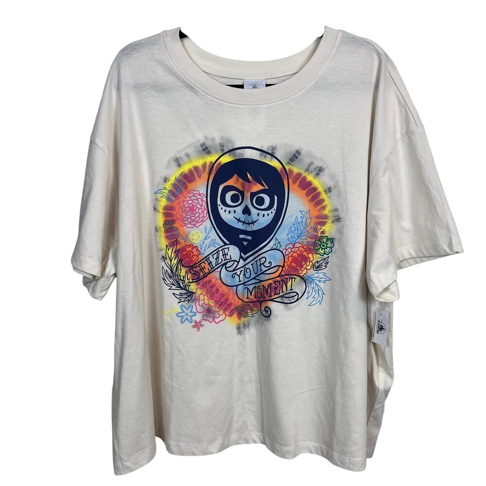 Disney Coco Tie Dye Tee 2XL NWT